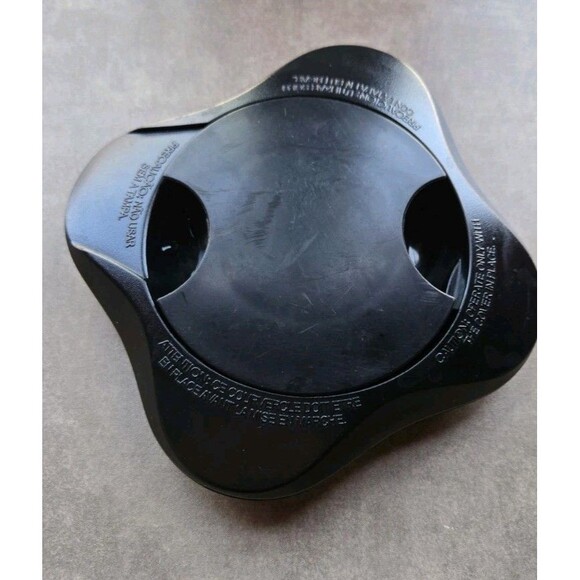 Oster 16 Speed Blender Original OEM Model #6812 Replacement Lid Cover Black - Picture 3 of 6